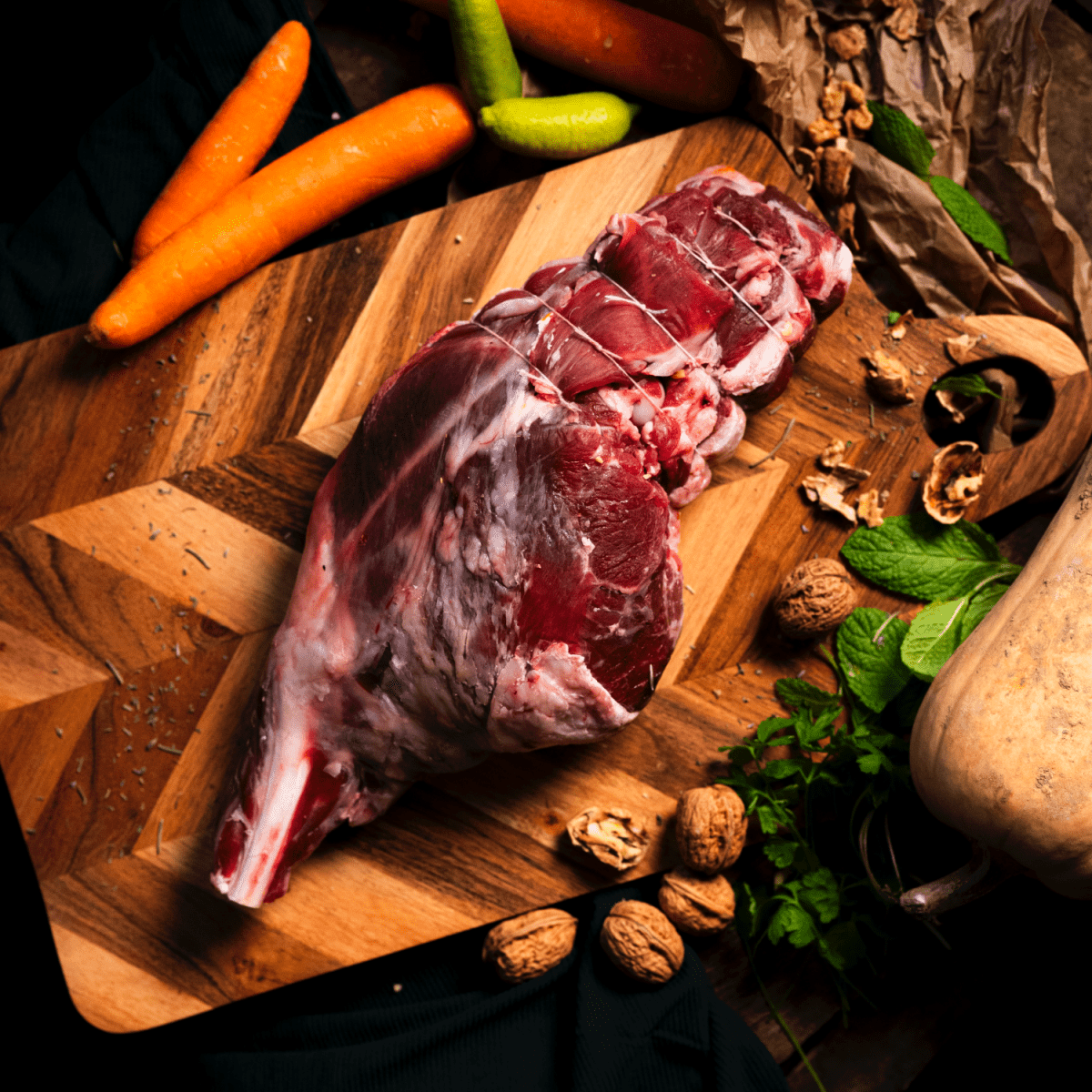 Le Gigot tranché